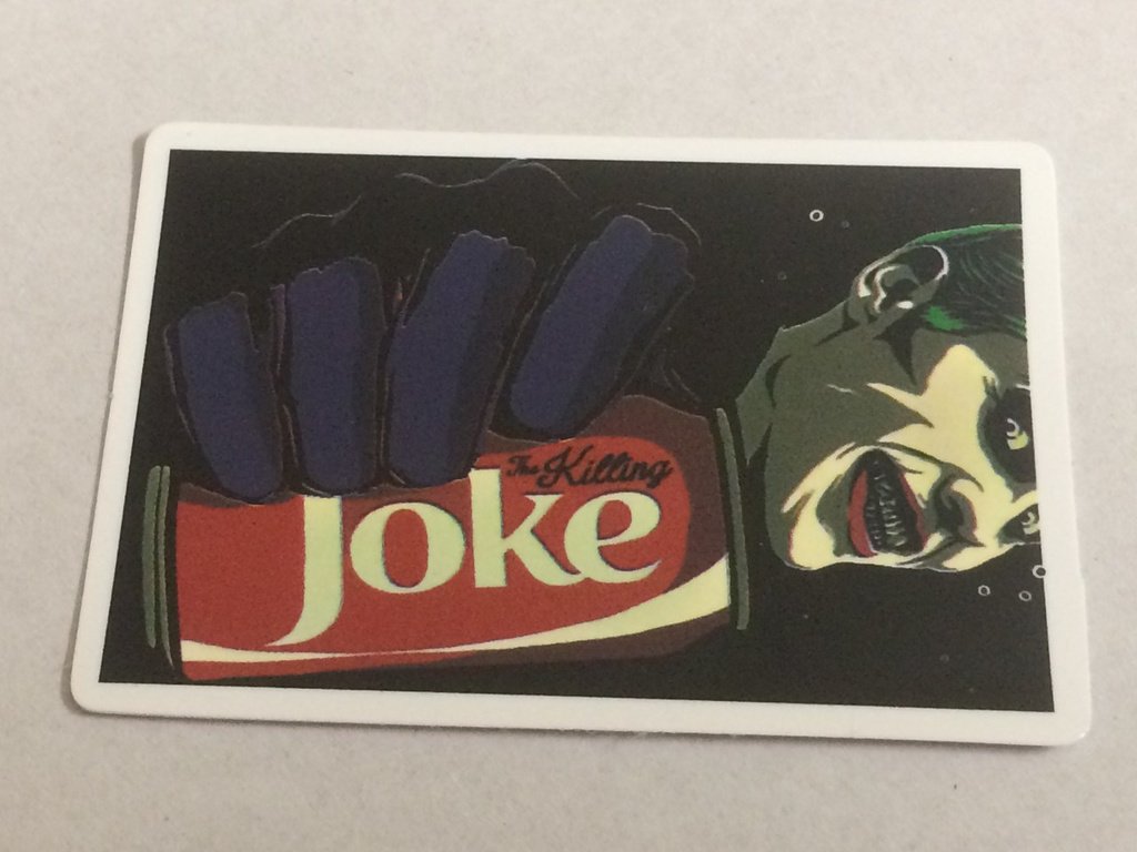 KLISTERMÄRKE STICKER STICKERS klistermärken joker