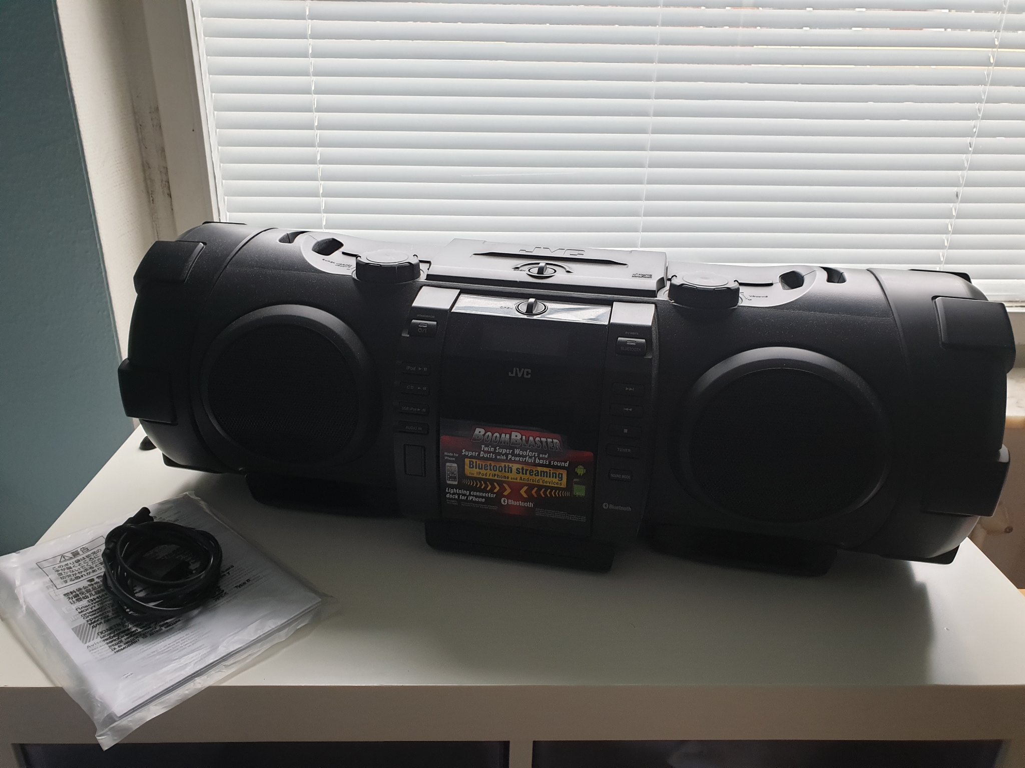 JVC Boombox Model RVNB75B (439499792) ᐈ Köp på Tradera