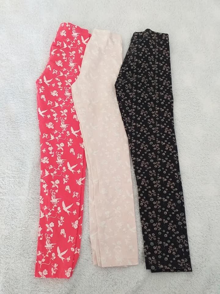 3 par leggings, ett par nya!