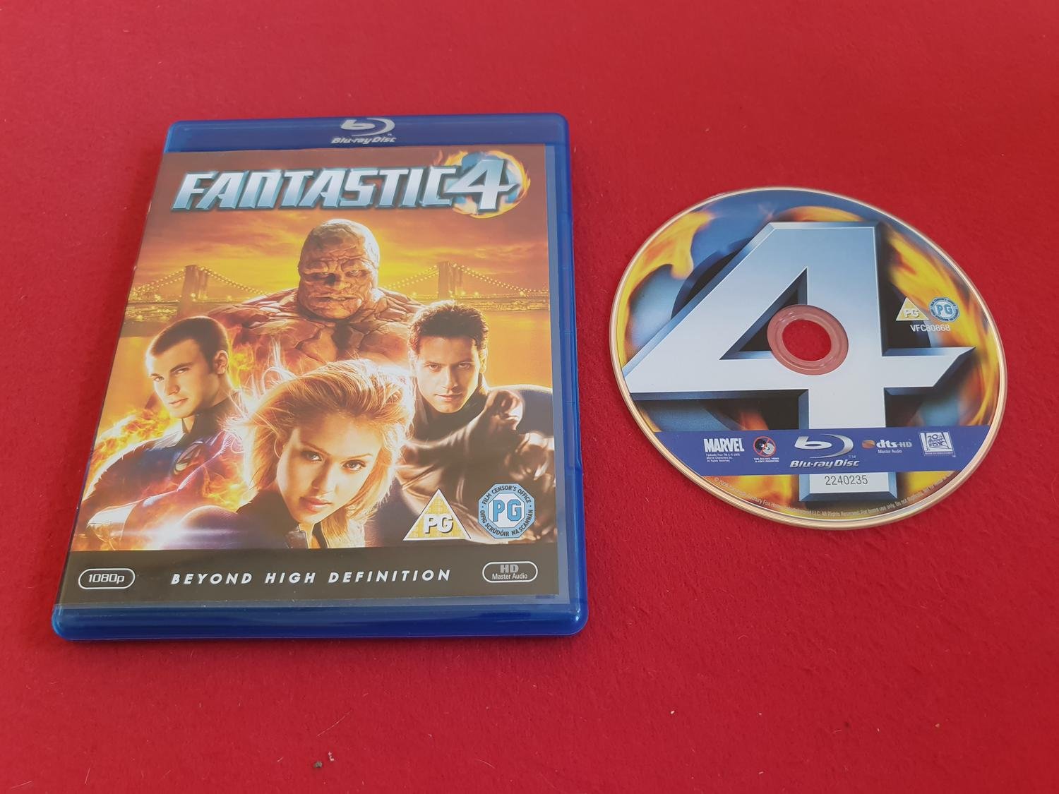 FANTASTIC 4 till Blu-Ray Bluray