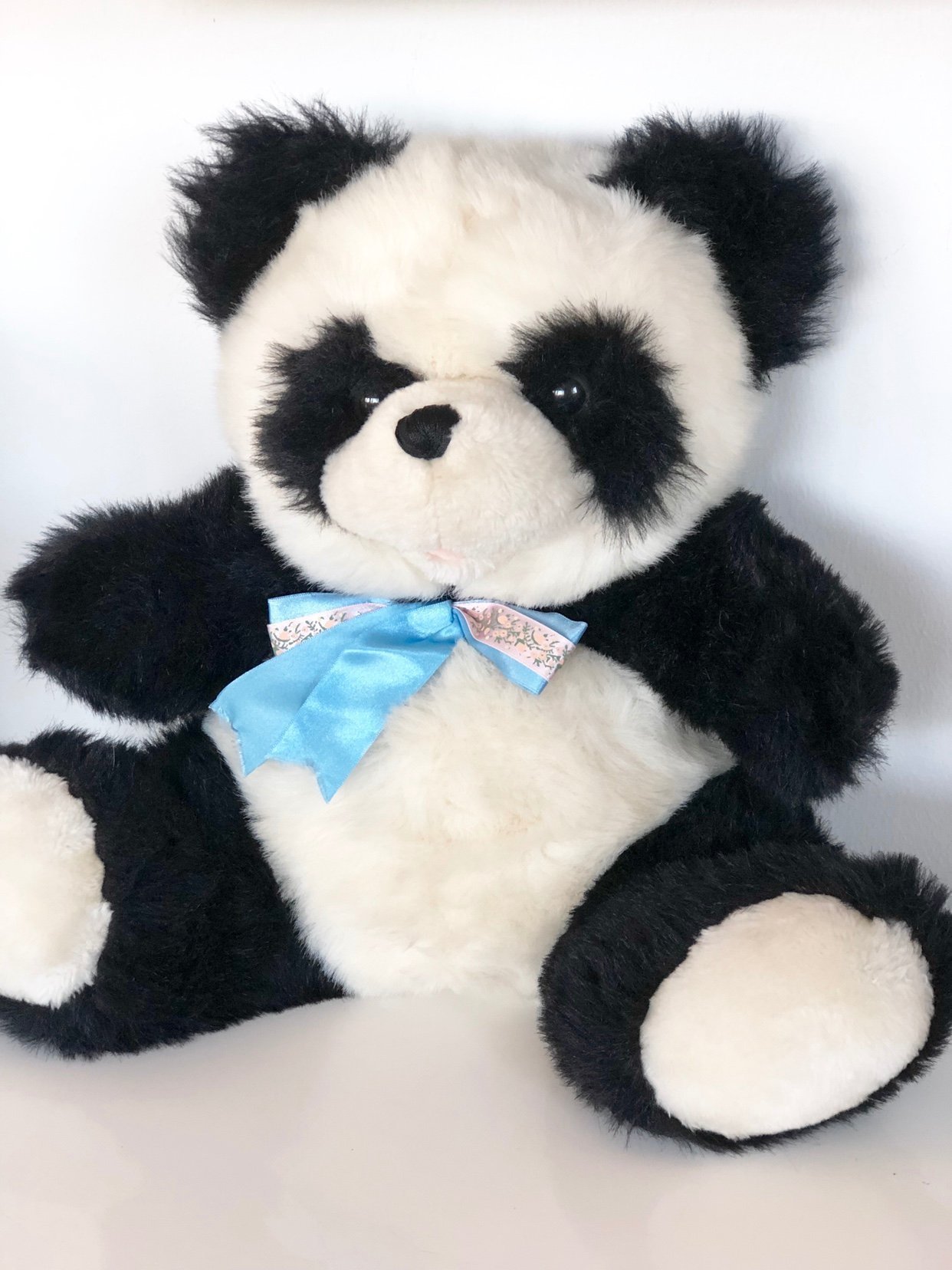 Fin Panda Stor Nalle Gosedjur Presenttips Mjukisdjur Leksak Barn