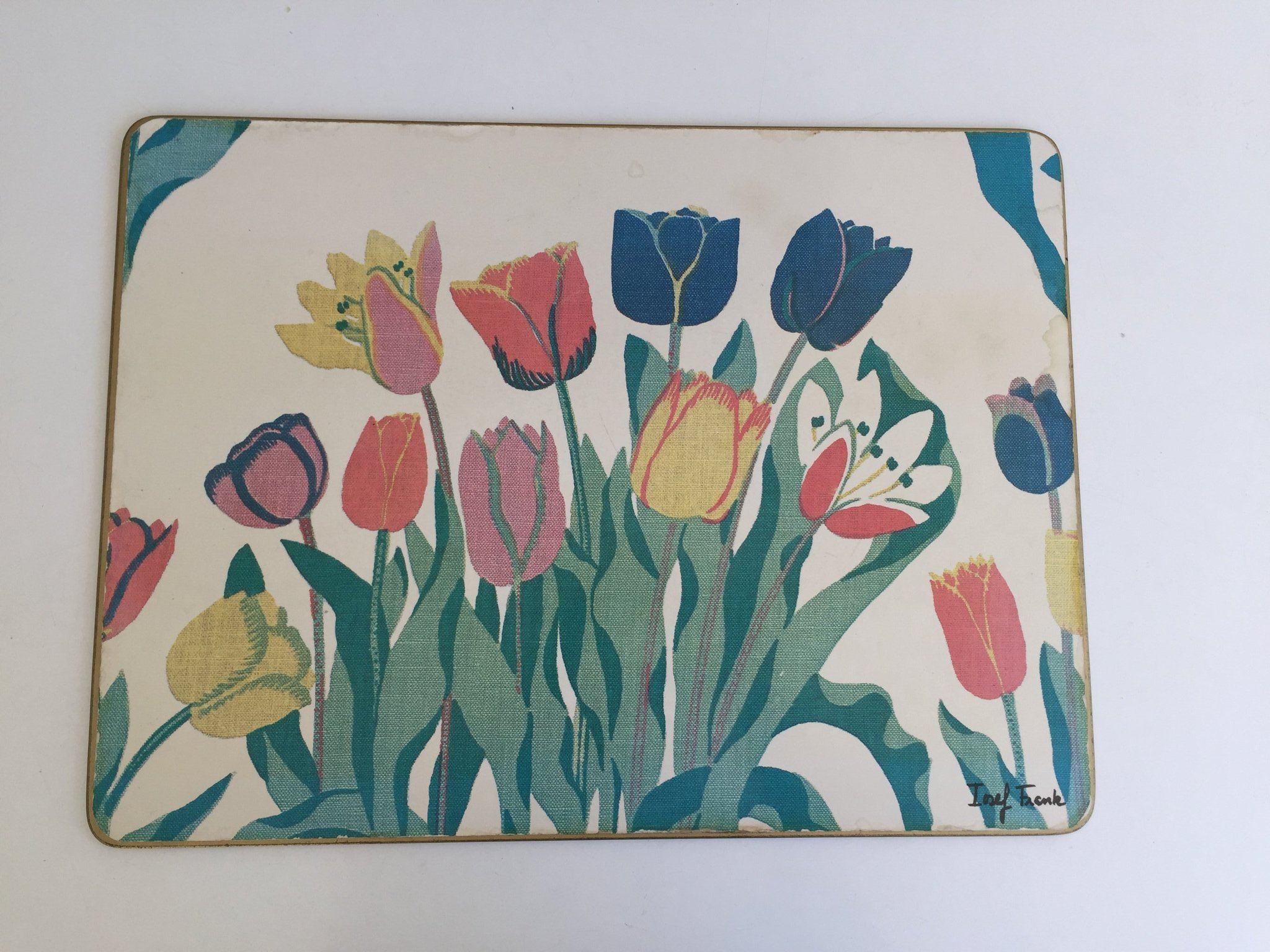 Josef Frank Svenskt Tenn Underlägg Tulpaner