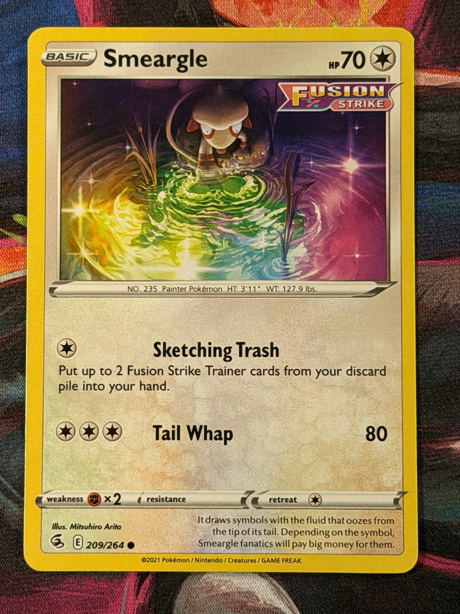 smeargle pokemon card fusion strike Sword & Shield Fusion Strike