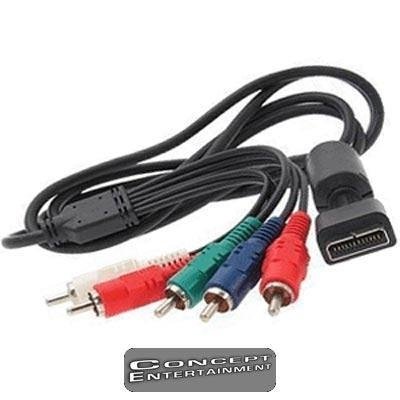 KOMPONENTKABEL KOMPONENT COMPONENT (Nytt) till Sony Playstation 2 PS2