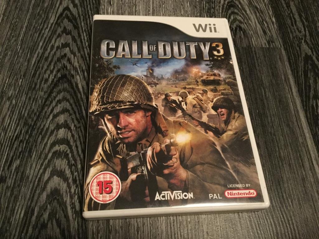 Call of Duty 3(Nyskick)(Komplett)(Utgått)