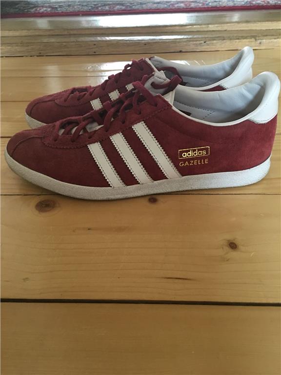 Adidas Gazelle Vinröd Adidas Gazelle Vinröd