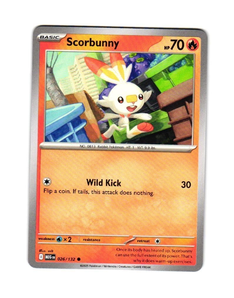 Scorbunny Common 026/132 Mega E.. | Kp frn RaCardShop p Tradera  (698161003)