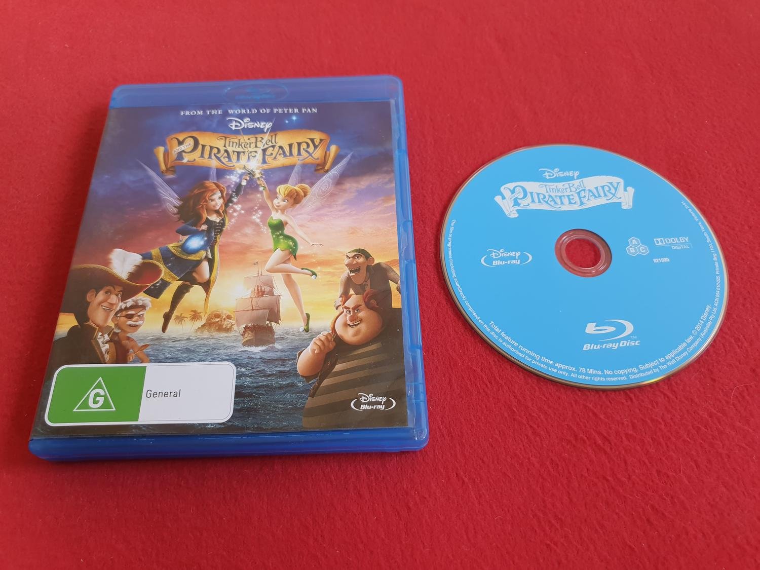 TINKERBELL PIRATE FAIRY till Blu-Ray Bluray
