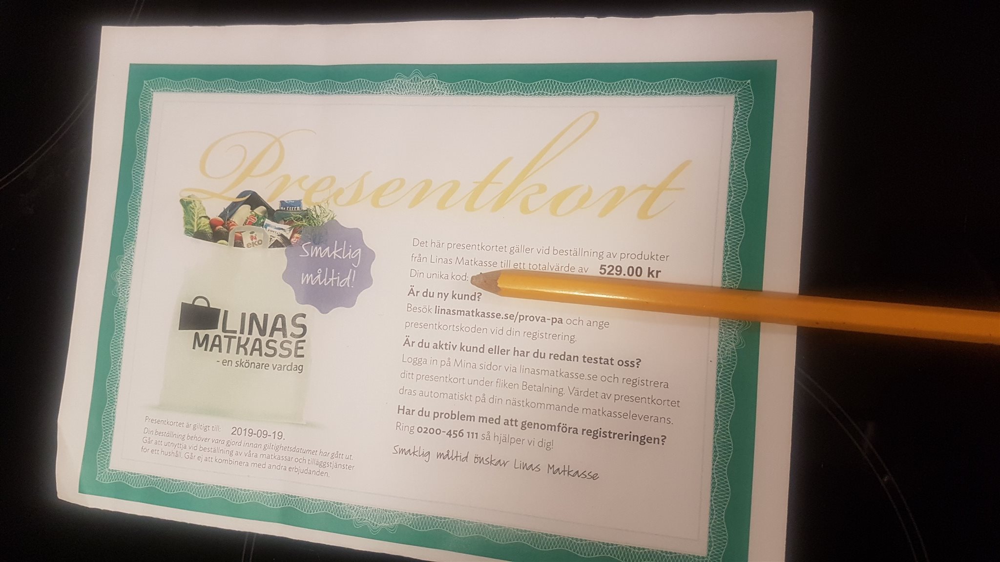 linas matkasse presentkort linas matkasse presentkort