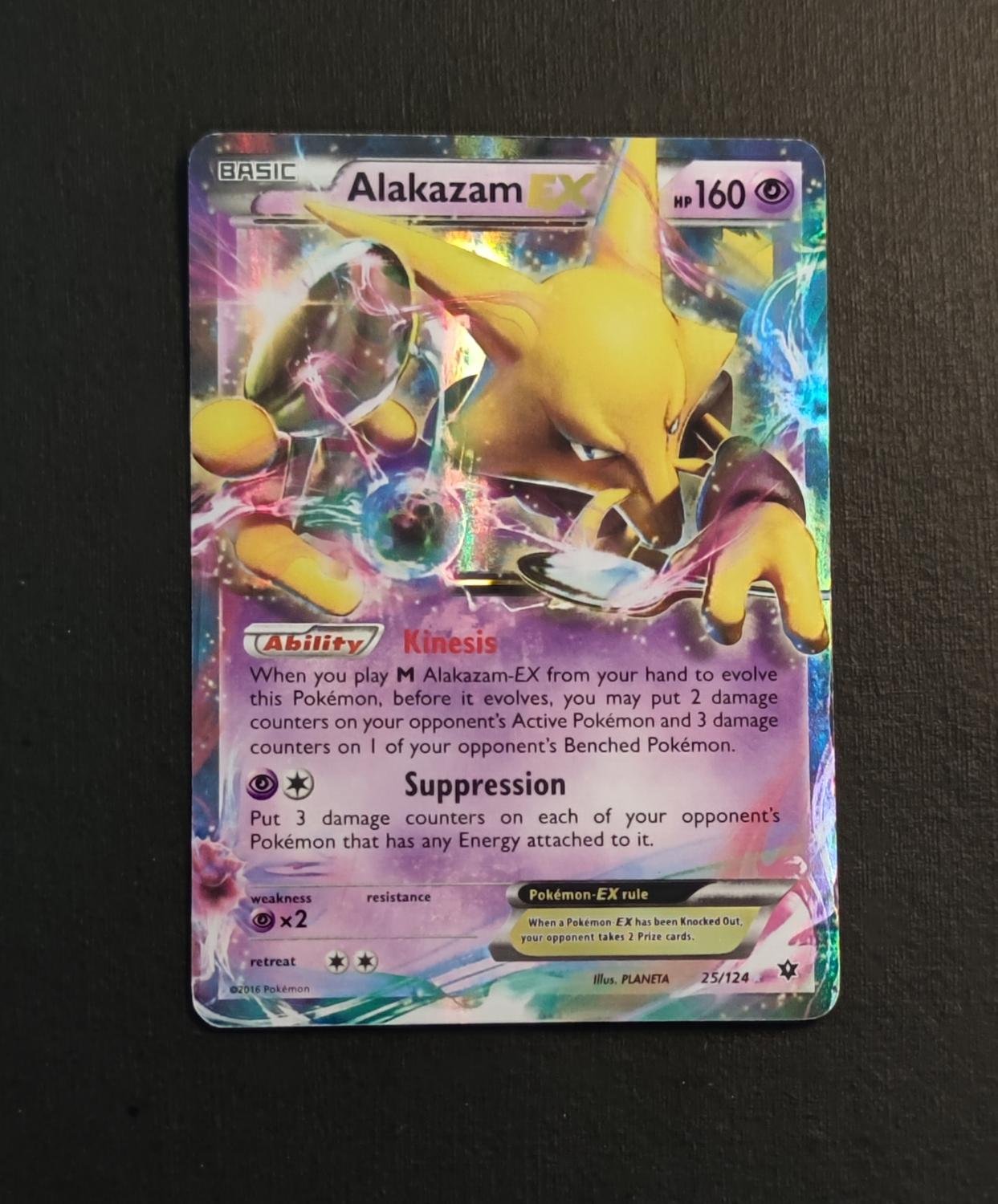 Alakazam EX Fates Collide 125/124 PSA 8 – TBC Games