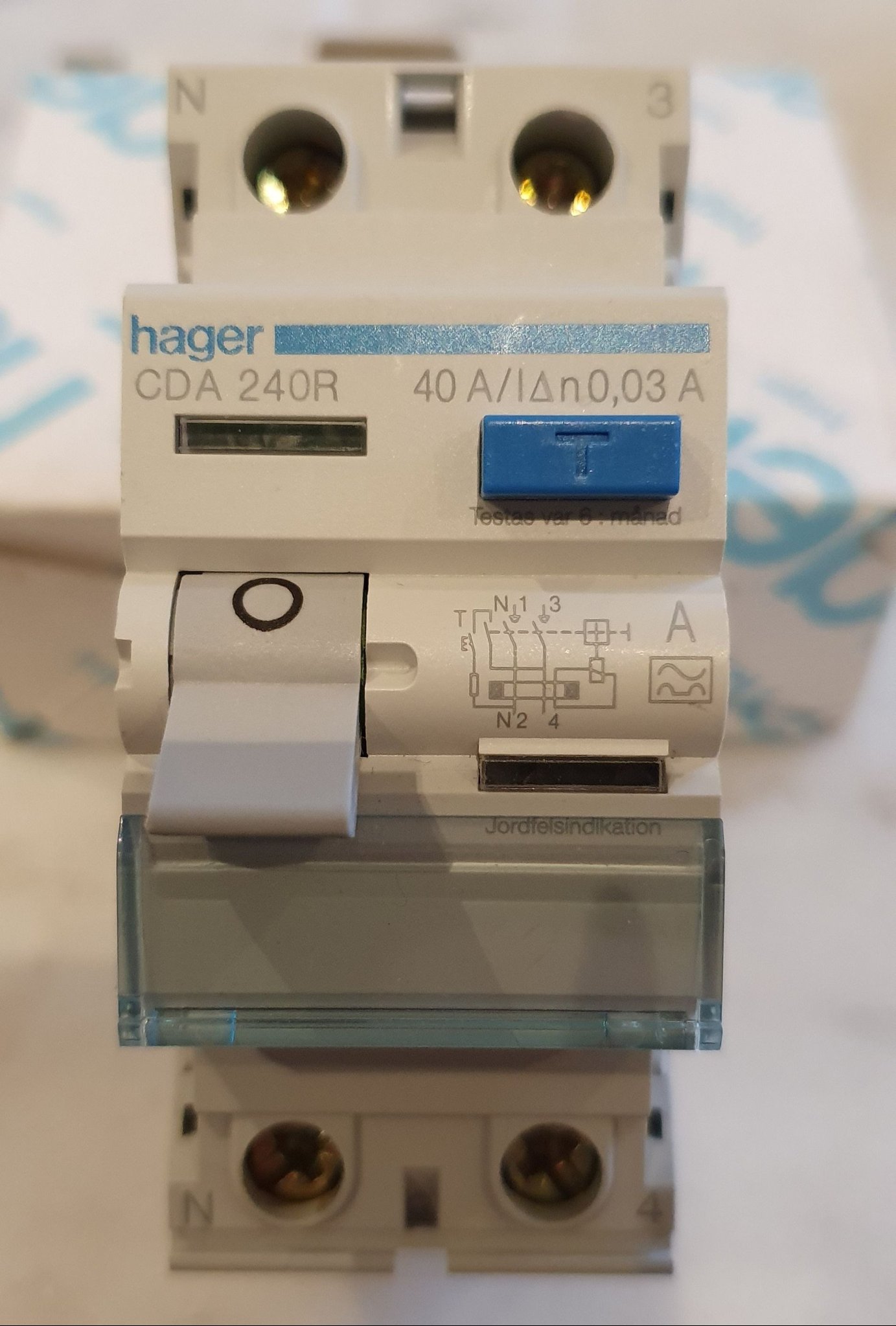 Interruttore Differenziale Hager 4 Poli 32A 400V 30mA - Protezione Sicurezza Elettrica Domestica - Foto 10