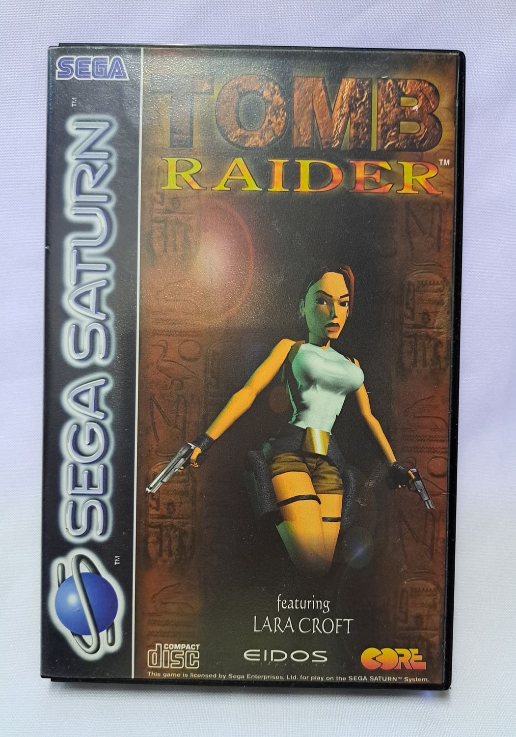 Trader Games - TOMB RAIDER SEGA SATURN PAL-EURO (COMPLETE - GOOD CONDITION OVERALL) on Saturn