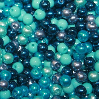 vaxade glaspärlor 6mm vaxade glaspärlor 6mm