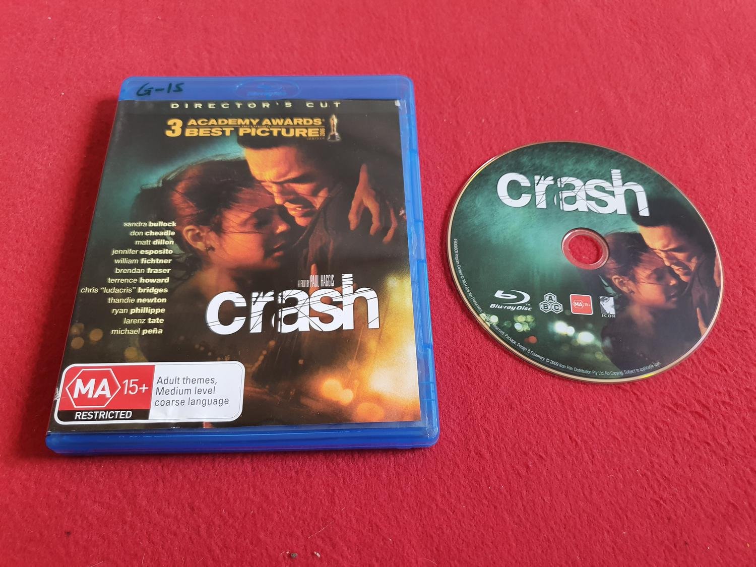 CRASH till Blu-Ray Bluray