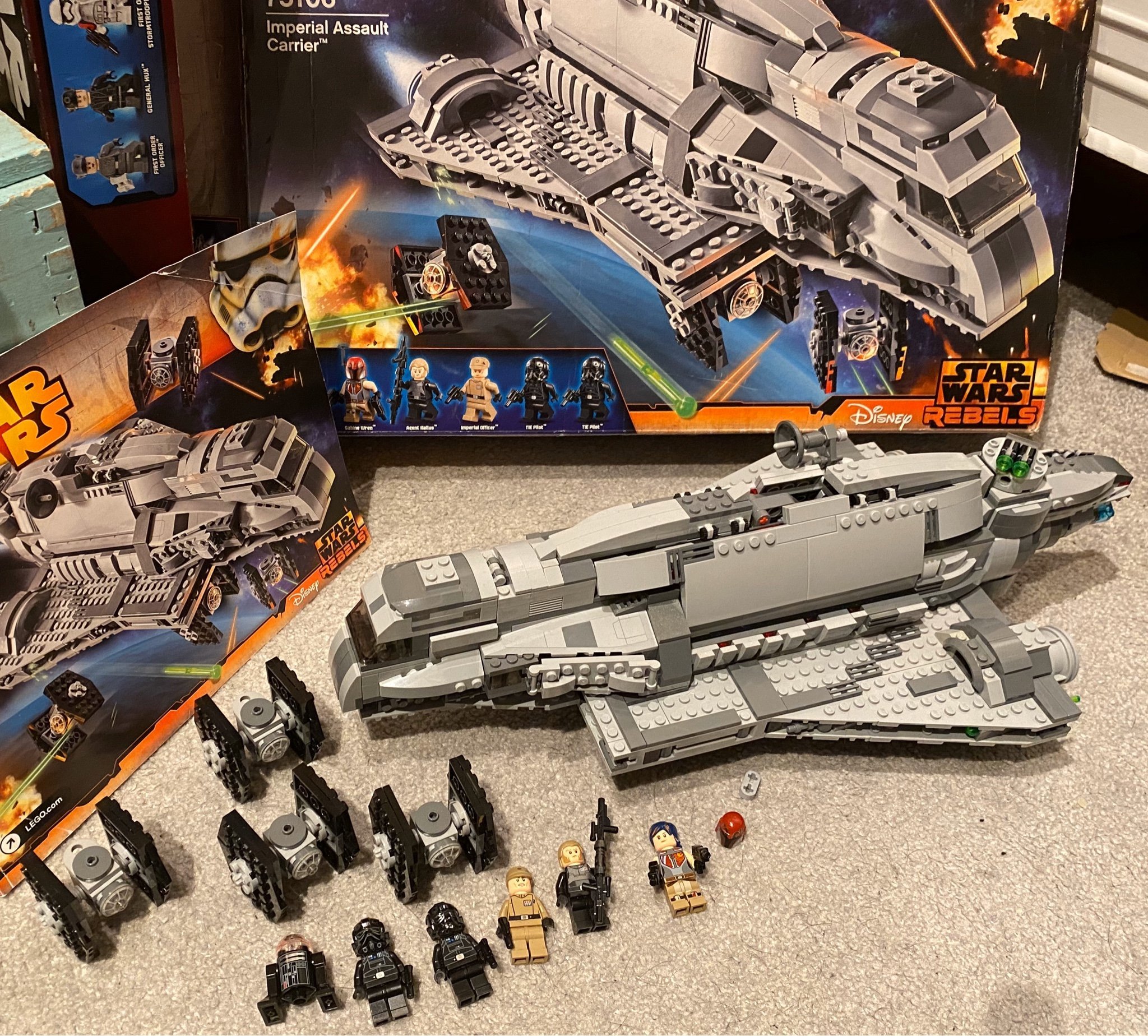 Lego Star Wars 75106 Imperial Assault Carrier T.. (386851637) ᐈ Köp på