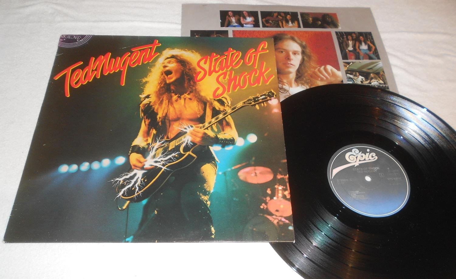TED NUGENT STATE OF SHOCK, HOL LP 1979 (404700878) ᐈ Köp på Tradera