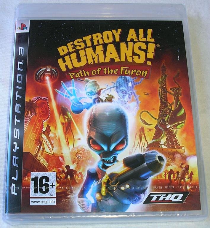 Destroy All Humans! - Path of the Furon (PS3) --NYTT--