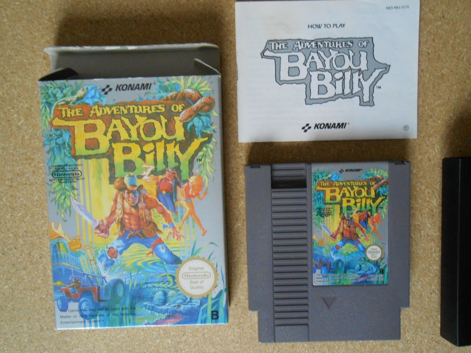 THE ADVENTURES OF BAYOU BILLY NINTENDO NES (419199701) ᐈ Köp på Tradera