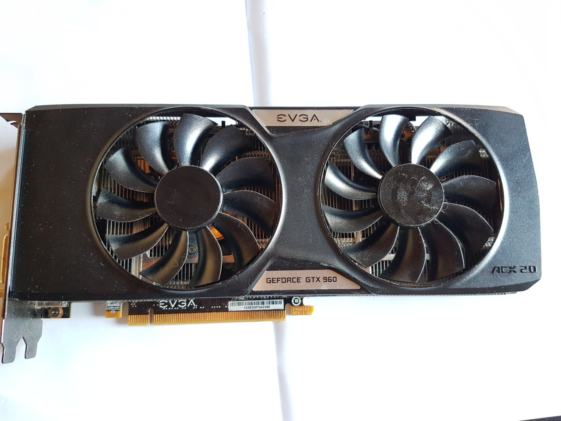 EVGA Geforce GTX 960 2GB (394277595) ᐈ Köp på Tradera