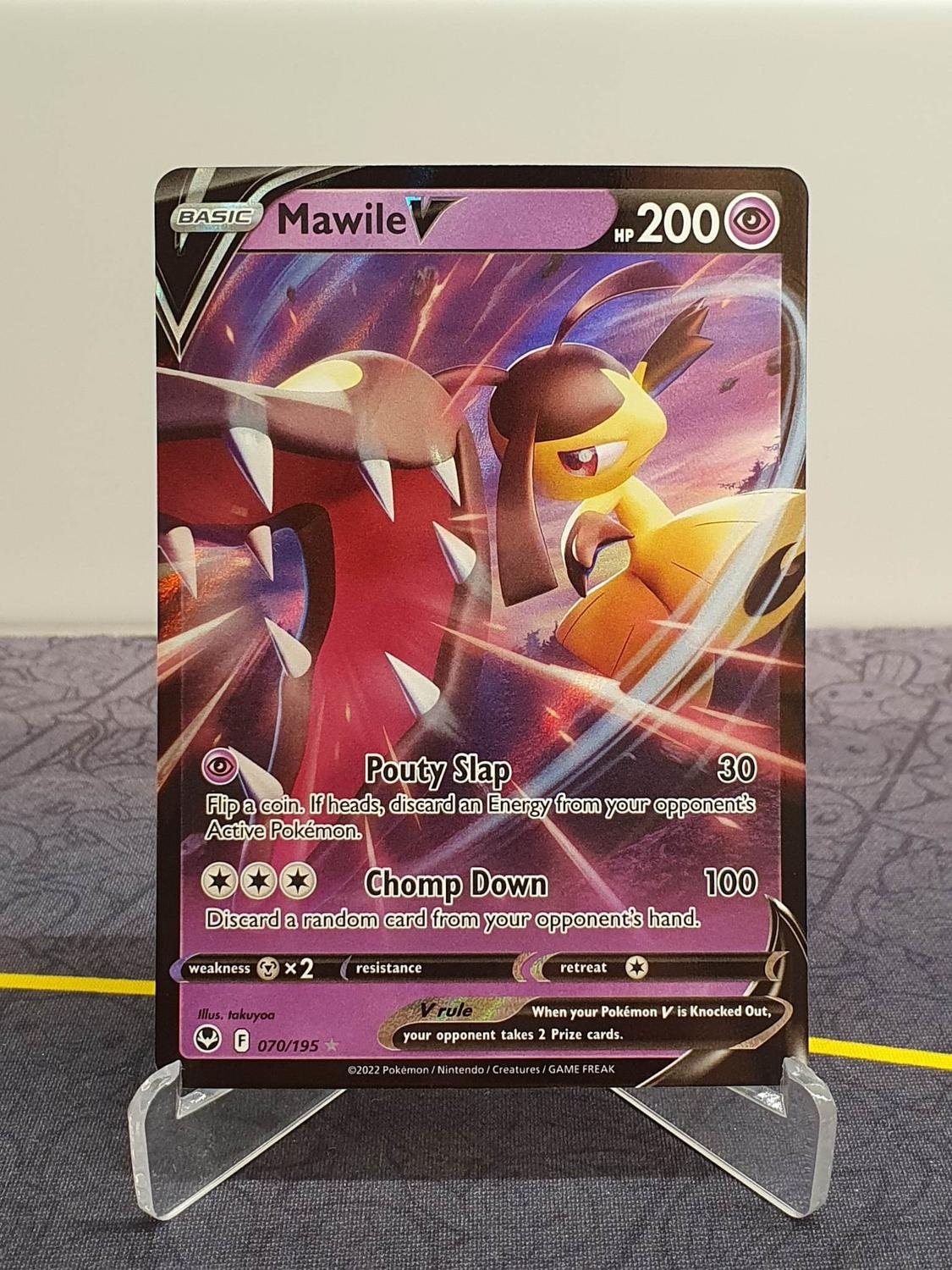 MAWILE V 070/195 - Ultra Rare - Silver Tempest .. | Kp p Tradera  (586442401)