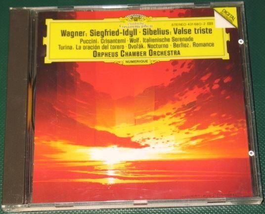 Wagner: Siegfried-idyll; Sibelius: Valse Triste -- 1991 -- Deutsche Grammophon