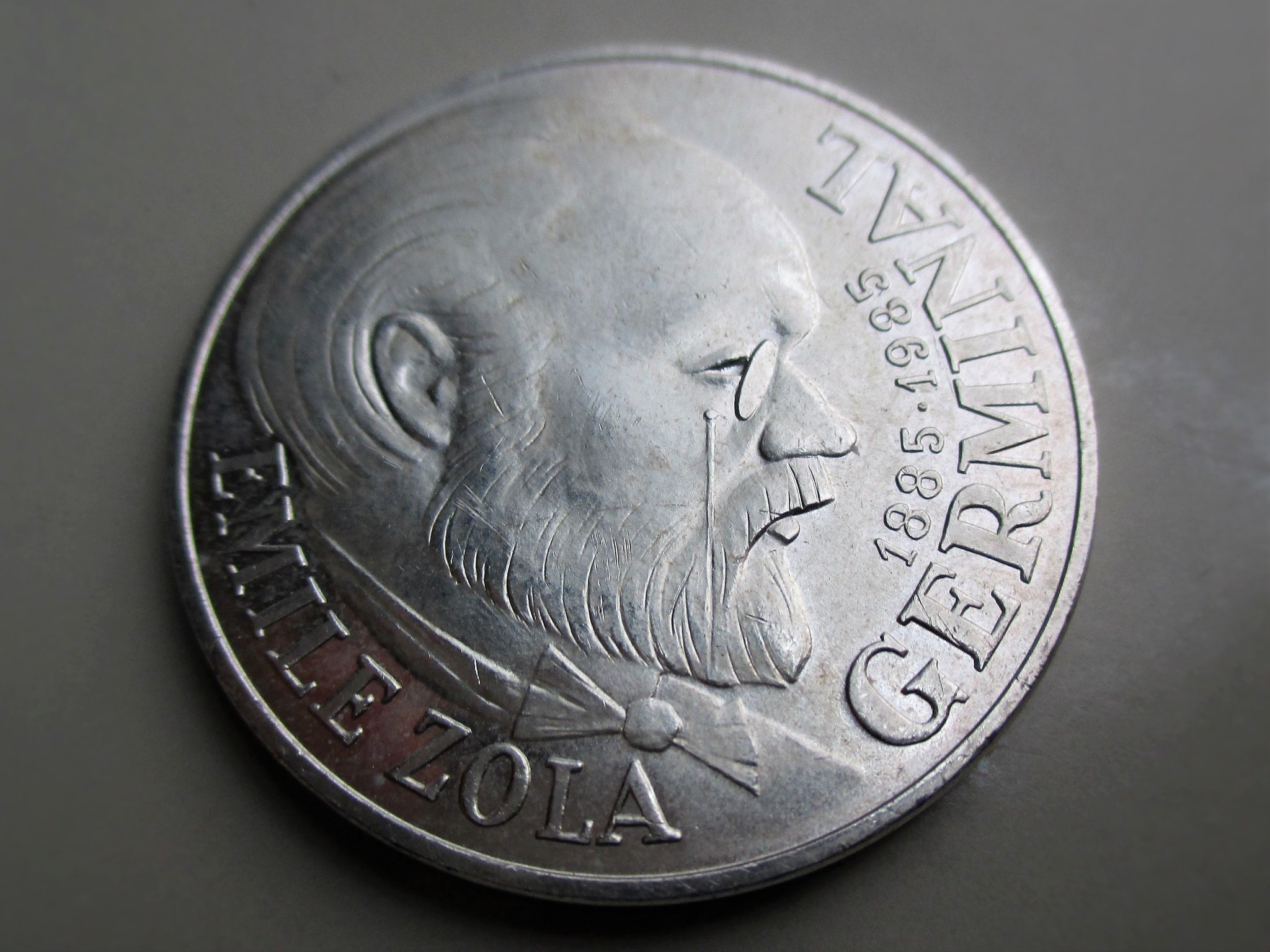 Pièce De 100 Francs Emile Zola 1985