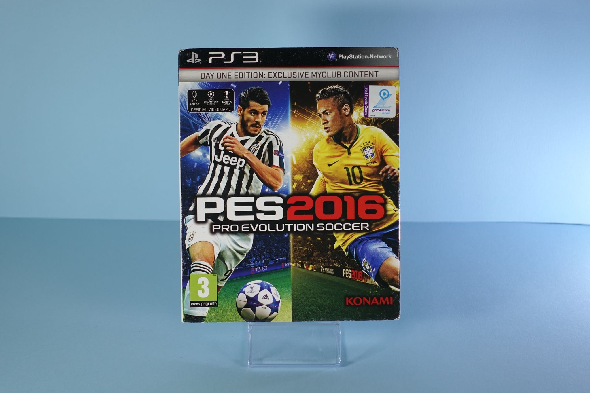 Pes 2016 Pro Evolution Soccer One Day Neymar juego PS4 Edition Espagne
