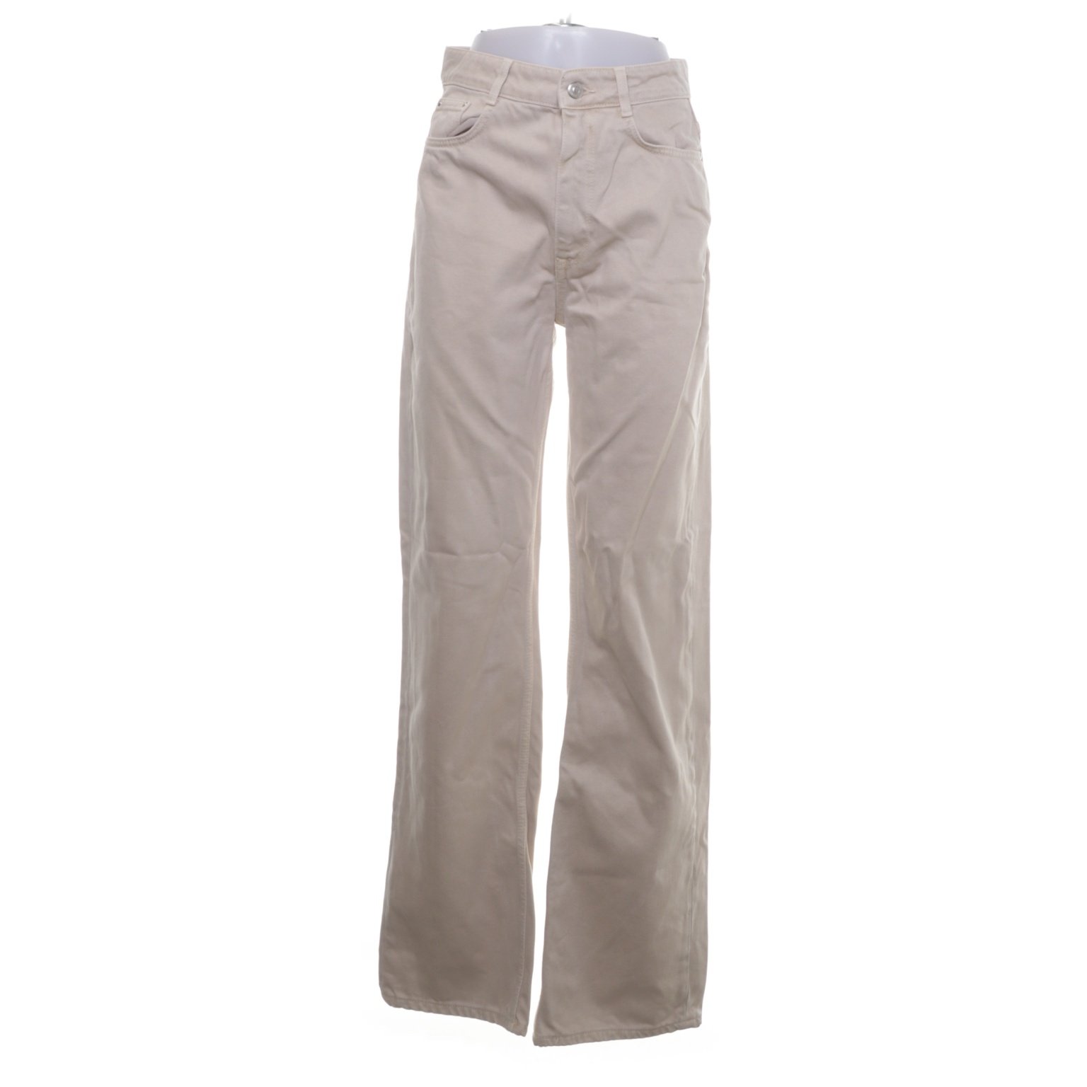 zara jeans beige