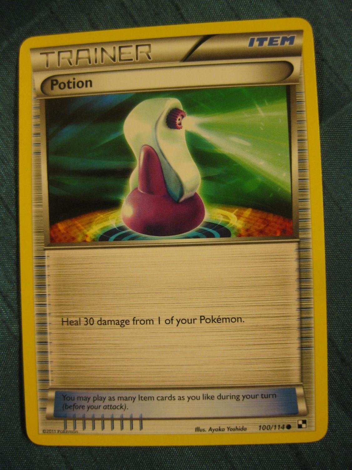 pokemon trainer potion card Pokemon Basic Common Card main image 1