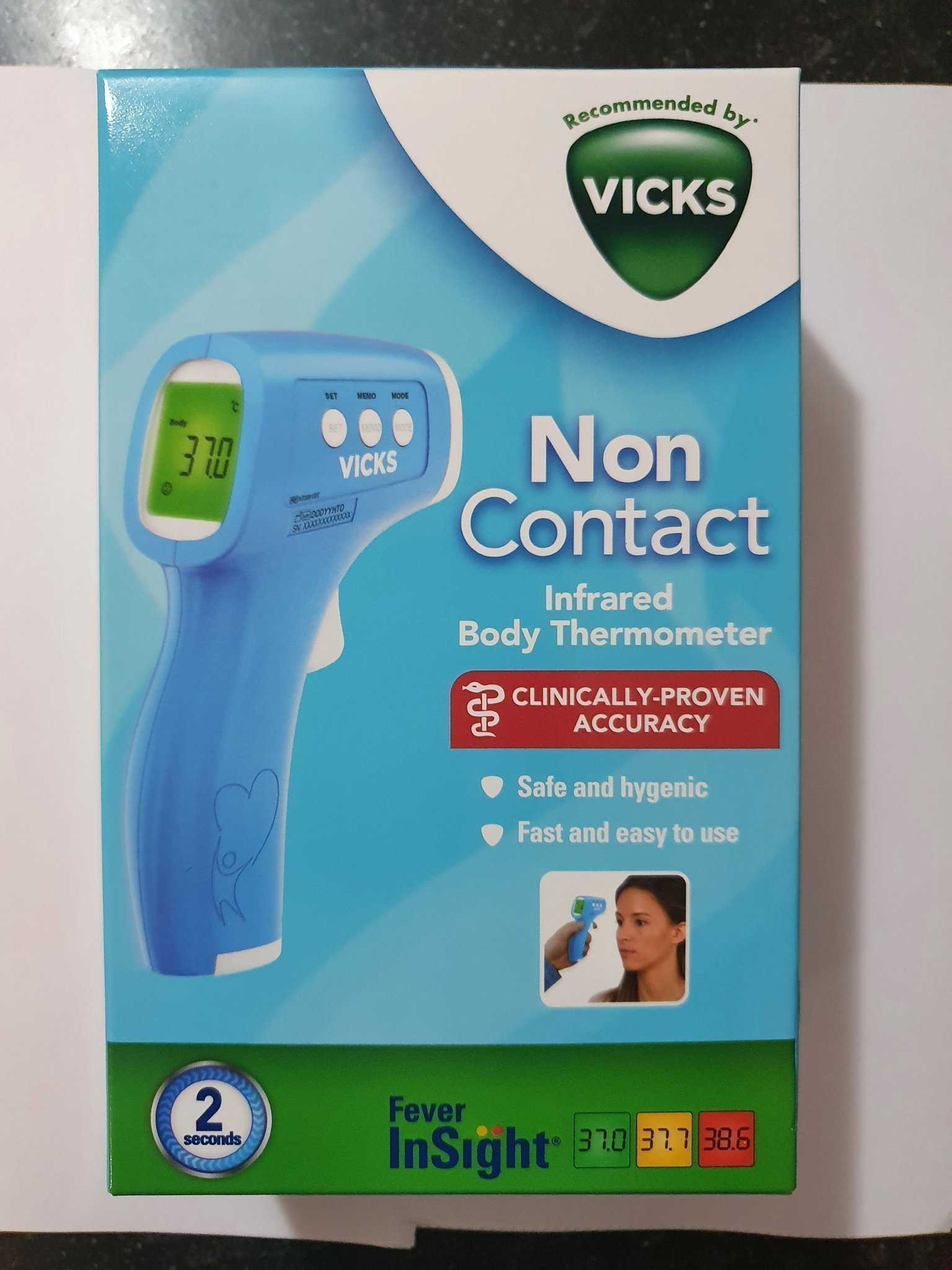 VICKS THERMOMETER NON CONTACT Köp på Tradera (529956871)