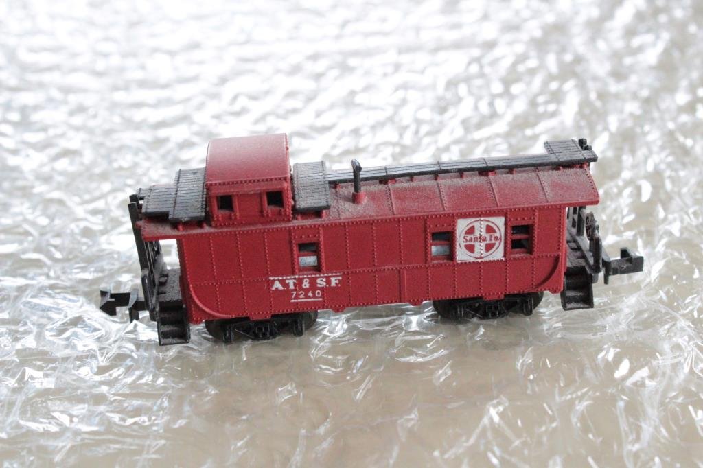 Amerikansk vagn A.T. & S.F.