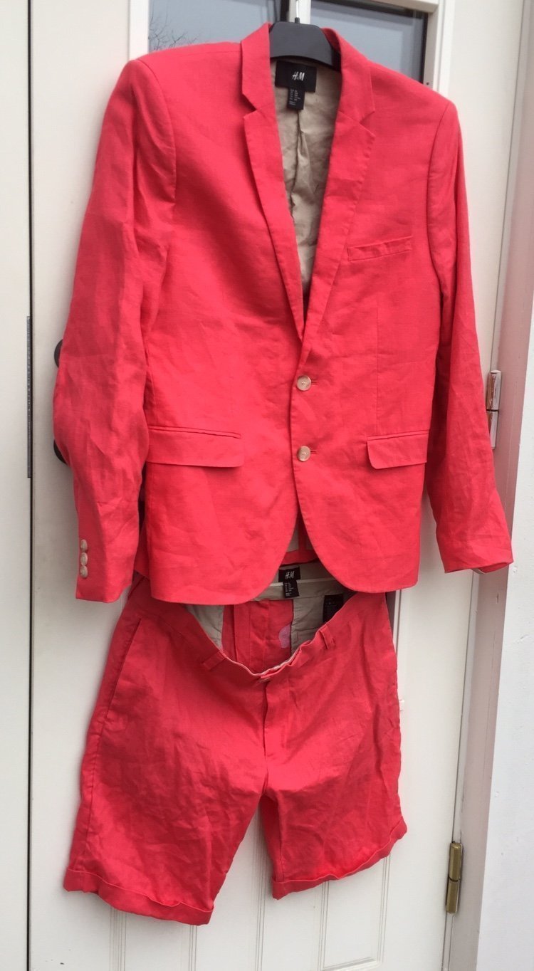 Rosa linnekavaj med shorts stl 48 Herr (394220569) ᐈ Köp på Rosa linnekavaj med shorts stl 48 Herr (394220569) ᐈ Köp på