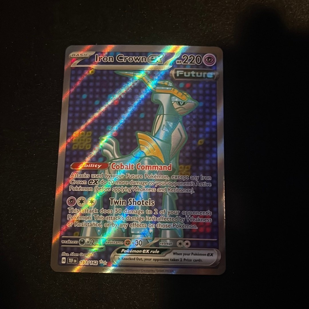 Se produkter som liknar Iron Crown ex 191/162 Pokmon.. p Tradera  (727351333)