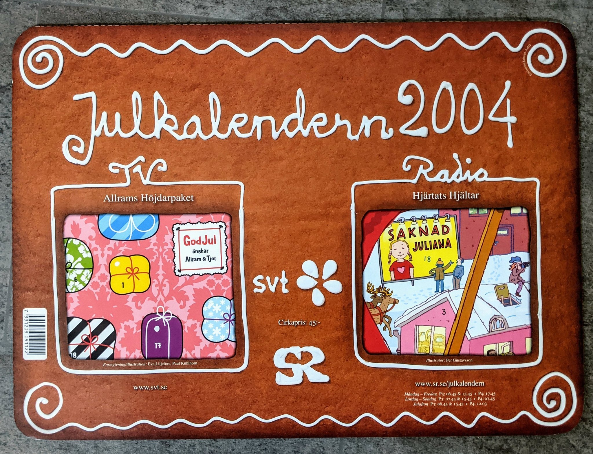 Se produkter som liknar Julkalendern 2004 SVT Allrams.. på Tradera