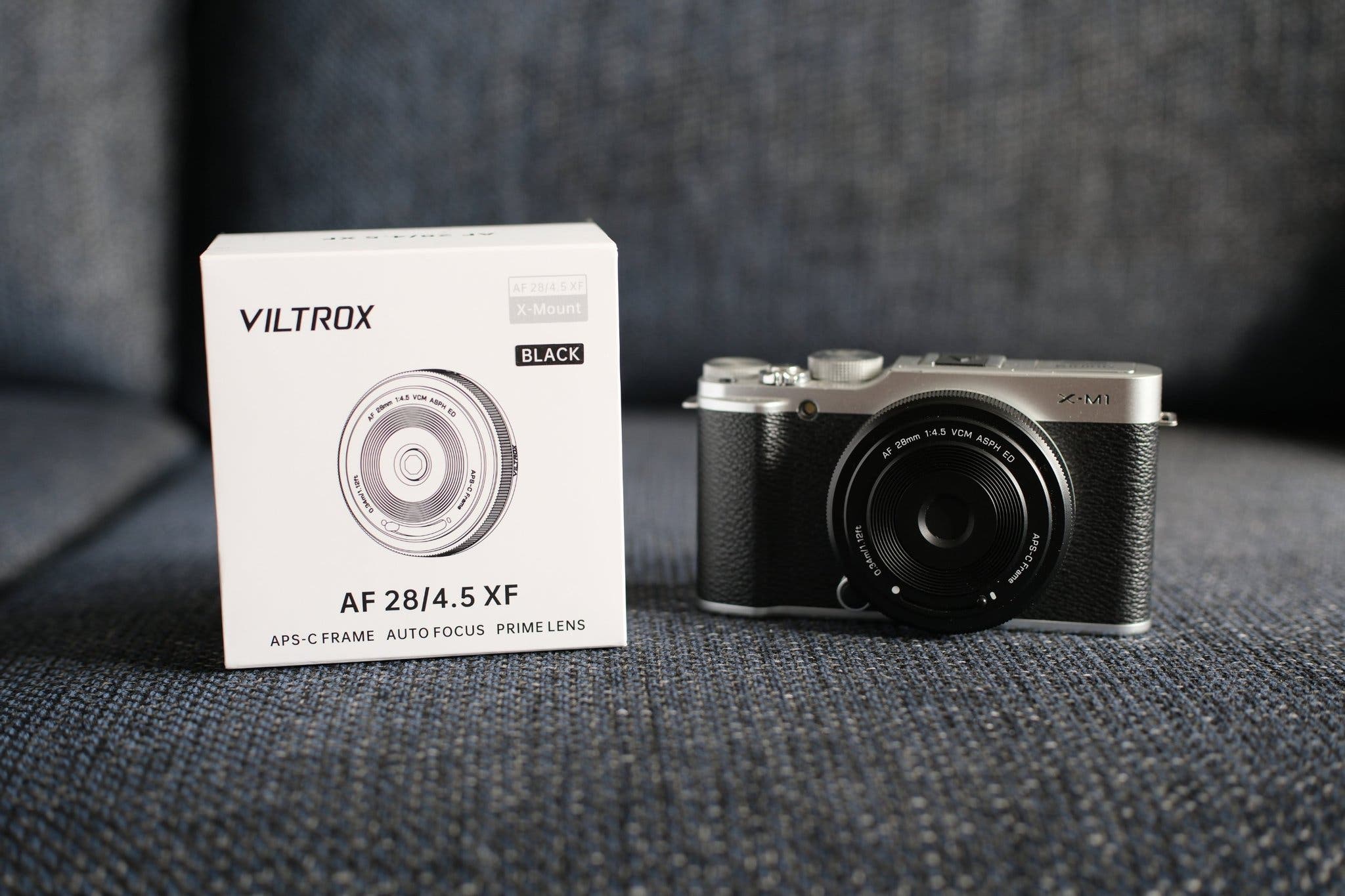 Fujifilm X-M1 med Viltrox AF 28/4.5 XF objektiv.. | Köp på Tradera