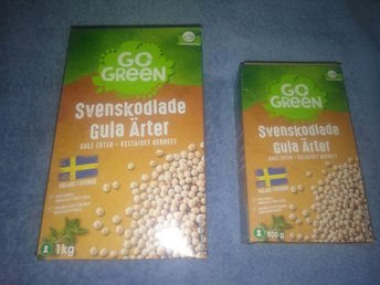 gogreen gula ärtor gogreen gula ärtor
