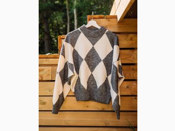 vit grå stickad tröja pringle of scotland x hm .. (413293694 vit grå stickad tröja pringle of scotland x hm .. (413293694