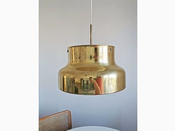 BUMLING taklampa, Ateljé Lyktan, 40 cm, mässing, med raster BUMLING taklampa, Ateljé Lyktan, 40 cm, mässing, med raster
