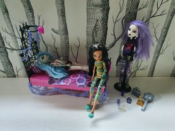 Begagnade Monster high dockor, möbler och tillbehör Begagnade Monster high dockor, möbler och tillbehör