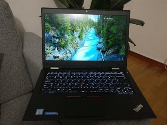 Lenovo Thinkpad X1 Carbon Gen 4 Intel i5, 480GB M.2 SSD, 8GB, Ny skick med mera