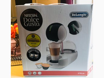 Kaffe kapselmaskin NESCAFÉ® Dolce Gusto® Stelia OBS! Helt NY i original frp. Kaffe kapselmaskin NESCAFÉ® Dolce Gusto® Stelia OBS! Helt NY i original frp.