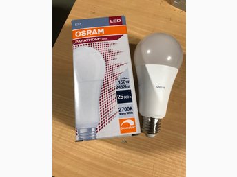 Osram led lampa E27 21w motsvarar 150w glödljus (417548688 Osram led lampa E27 21w motsvarar 150w glödljus (417548688