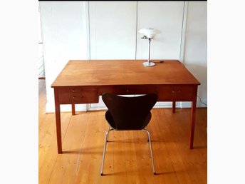 Skrivbord i teak 1950 60 tal Skrivbord i teak 1950 60 tal