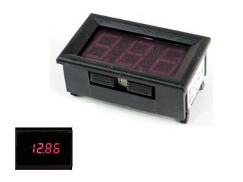 Voltmätare 3 30v DC Digital bil båt husvagn husbil Superpris !! Voltmätare 3 30v DC Digital bil båt husvagn husbil Superpris !!