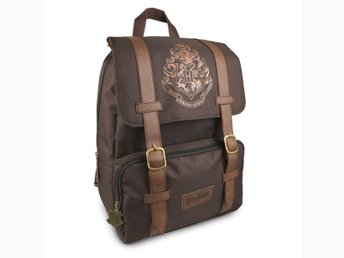 Officiell Harry Potter Hogwarts FlapOver Backpack Ryggsäck Skolväska Vegan Läder Officiell Harry Potter Hogwarts FlapOver Backpack Ryggsäck Skolväska Vegan Läder