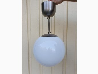 Funkis Stil Äldre IKEA FADO Klotlampa Taklampa Lampa Vit Glaskupa T9716 Retro Funkis Stil Äldre IKEA FADO Klotlampa Taklampa Lampa Vit Glaskupa T9716 Retro