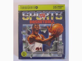 PC Engine/Turbo Grafx: TV Sports Basketball! NYTT!