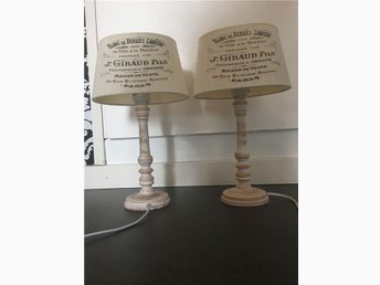 Bordslampa shabby chic. good new england matstol vit thehomese new ...