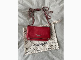 Zadig & Voltaire – Rock Nano – axelremsväska – röd Zadig & Voltaire – Rock Nano – axelremsväska – röd