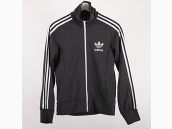 Svart zip tröja från adidas, strl 38 Svart zip tröja från adidas, strl 38